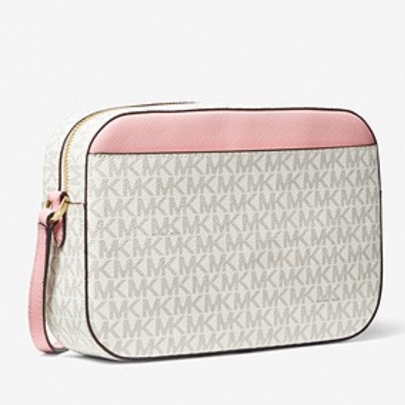 MICHAEL KORS
Jet Set Large Logo Crossbody Bag Powder Blush Multi color - Picture 2 of 4